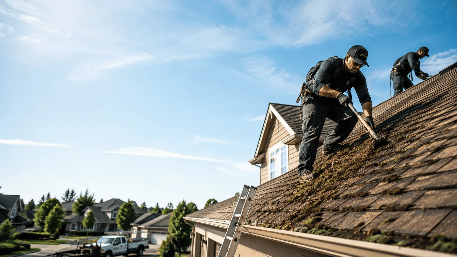 Roof Moss Removal in Robert, LA near me